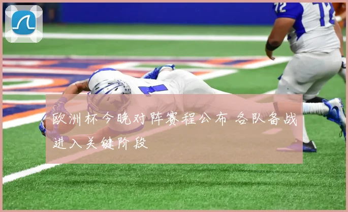 欧洲杯今晚对阵赛程公布 各队备战进入关键阶段