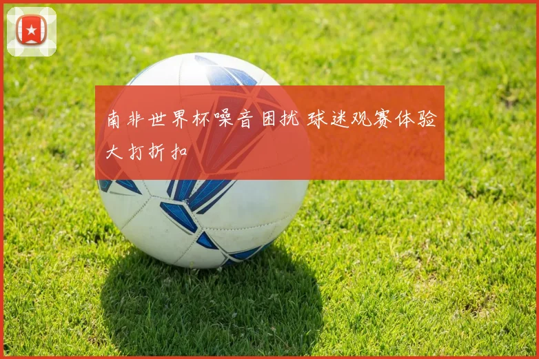 南非世界杯噪音困扰 球迷观赛体验大打折扣